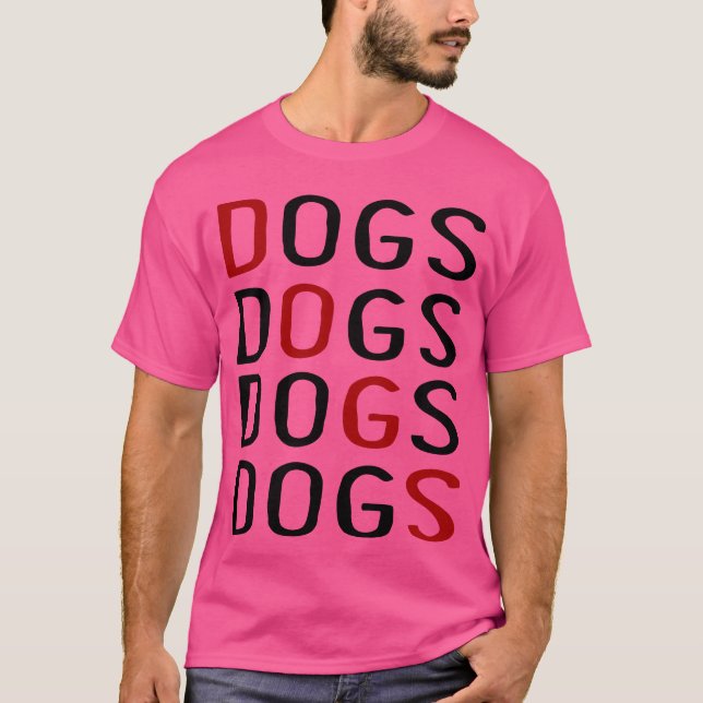 Hunde Hunde Retrofreund T-Shirt (Vorderseite)