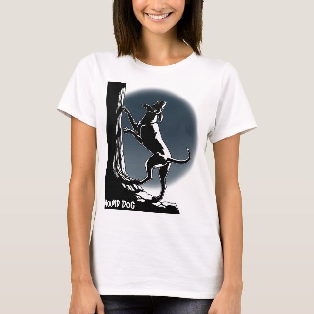 Hunde Hundeshirt Frauenjagd Hund Lover Shirt (Vorderseite)