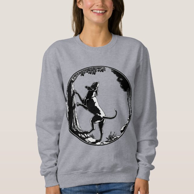 Hunde Hundeshirt Frauenjagd Hund Lover Shirt (Vorderseite)