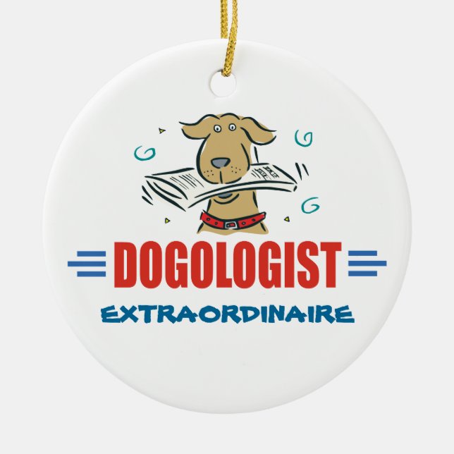 Hunde I Liebe Keramikornament (Vorne)
