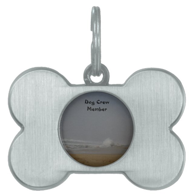 HUNDE-ID-TAG-KUNSTSTIL-DESIGN TIERMARKE (Vorderseite)