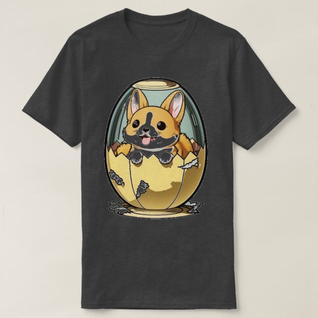 Hunde im Ei 101 T-Shirt (Design vorne)