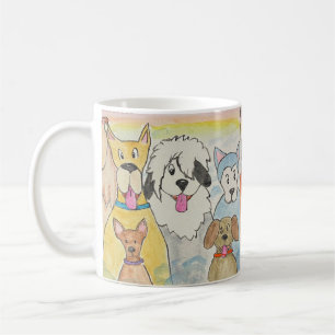 Hunde im Himmel Kaffeetasse