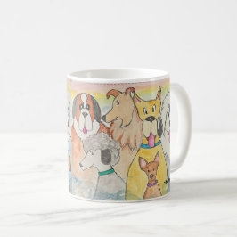 Hunde im Himmel Kaffeetasse