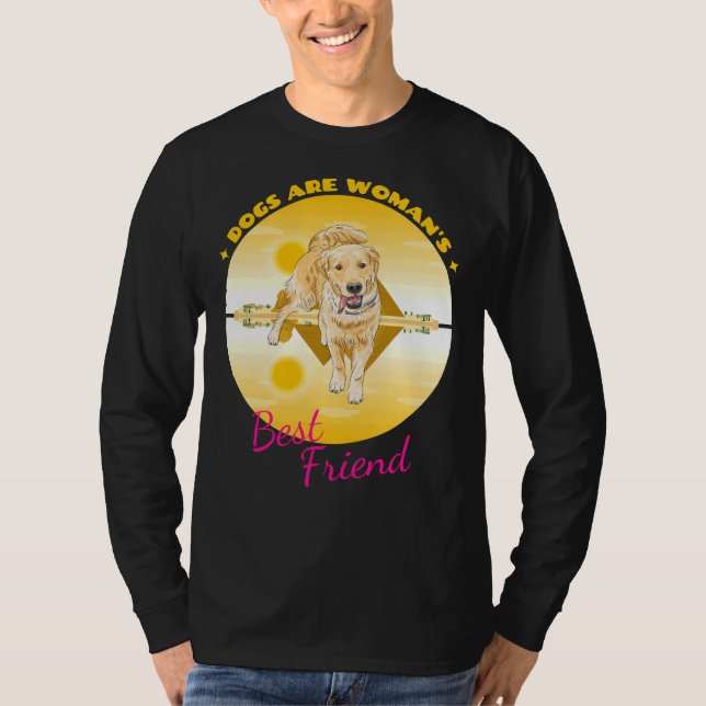 Hunde im Labrador-Retriever sind die besten Freund T-Shirt (Vorderseite)