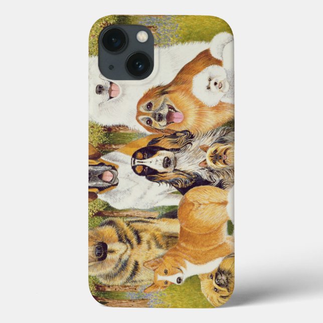 Hunde im Mai Case-Mate iPhone Hülle (Rückseite)