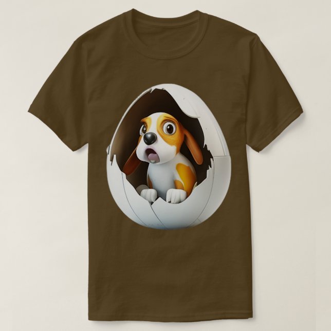 Hunde in der Prämie für Eier T-Shirt (Design vorne)