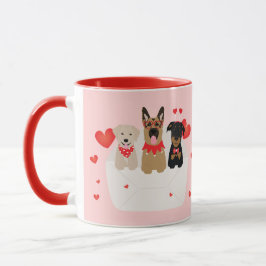 Hunde in Liebe Tasse