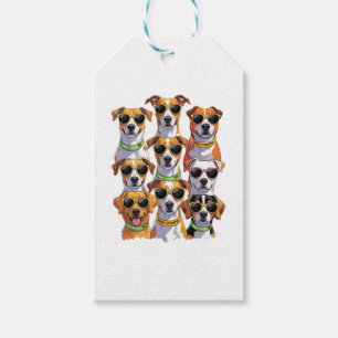 Hunde in Sonnenbrillen Paws Hydriert Geschenkanhänger