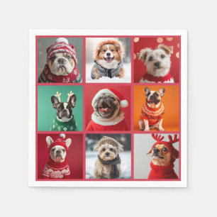 Hunde in Sweaters Napkins Serviette