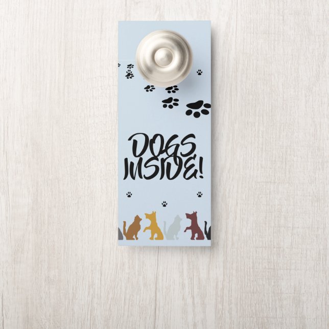 Hunde innen türanhänger (Auf Knauf)