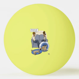 Hunde jagen Dream Ping Pong Ball Tischtennisball