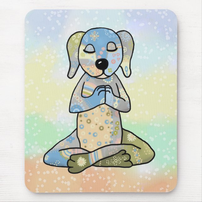 Hunde joga mousepad (Vorne)