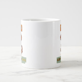Hunde Kaffee Design–Alles was ich brauche ist Kaff Jumbo-Tasse