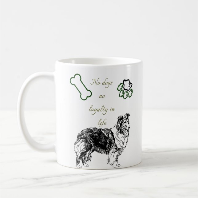 Hunde Kaffeetasse (Links)