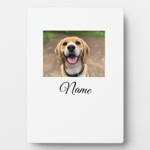 Hunde Katze Foto hinzufügen Haustiername cu benutz Fotoplatte