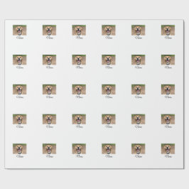 Hunde Katze Foto hinzufügen Haustiername cu benutz Geschenkpapier
