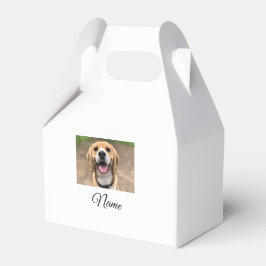 Hunde Katze Foto hinzufügen Haustiername cu benutz Geschenkschachtel
