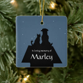 Hunde Katzen Individuelle Name Memorial spirituell Keramikornament