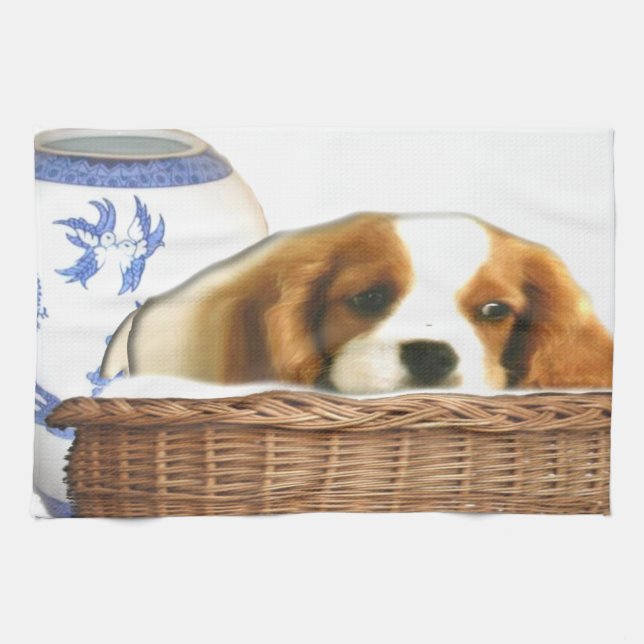 Hunde Küchentuch (Horizontal)