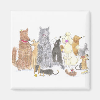 Hunde Kühlschrankmagnet