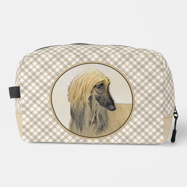 Hunde Kunst Waschbeutel (Vorderseite)