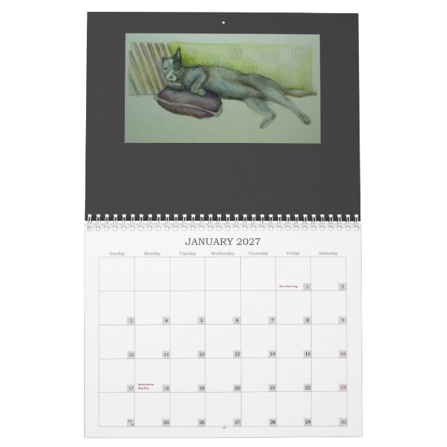 Hunde leben hier - Kalender 2012 (Jan 2027)