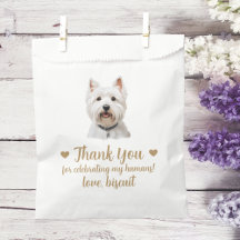 Hunde Leckerei Gastgeschenk Hochzeit Beutel