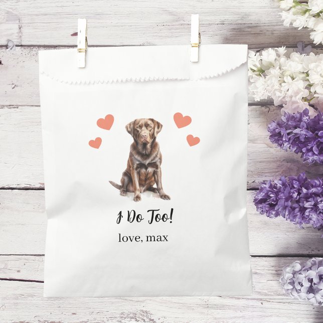 Hunde Leckerei Gastgeschenk Hochzeit Beutel Geschenktütchen (Von Creator hochgeladen)