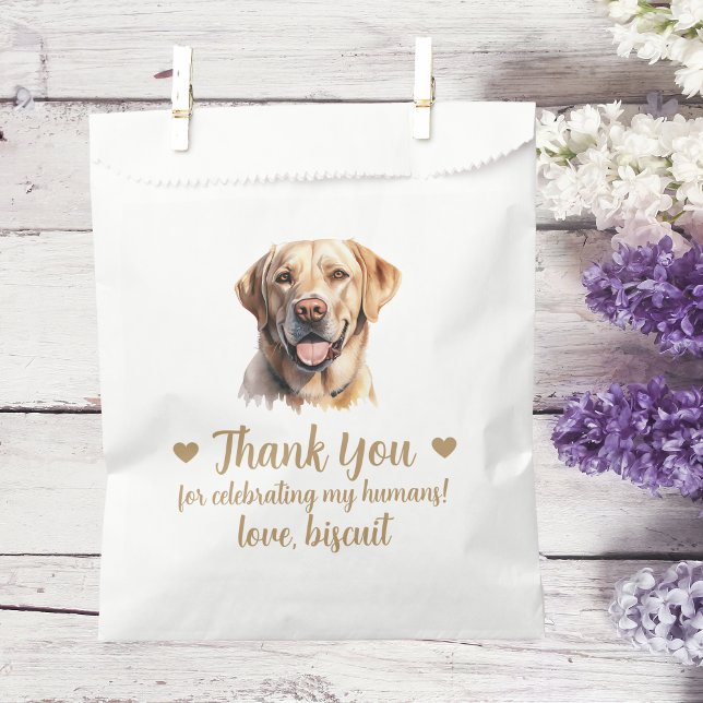Hunde Leckerei Gastgeschenk Hochzeit Beutel Geschenktütchen (Von Creator hochgeladen)