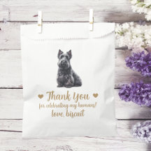 Hunde Leckerei Gastgeschenk Hochzeit Beutel