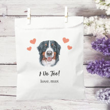 Hunde Leckerei Gastgeschenk Hochzeit Beutel