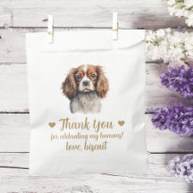 Hunde Leckerei Gastgeschenk Hochzeit Beutel