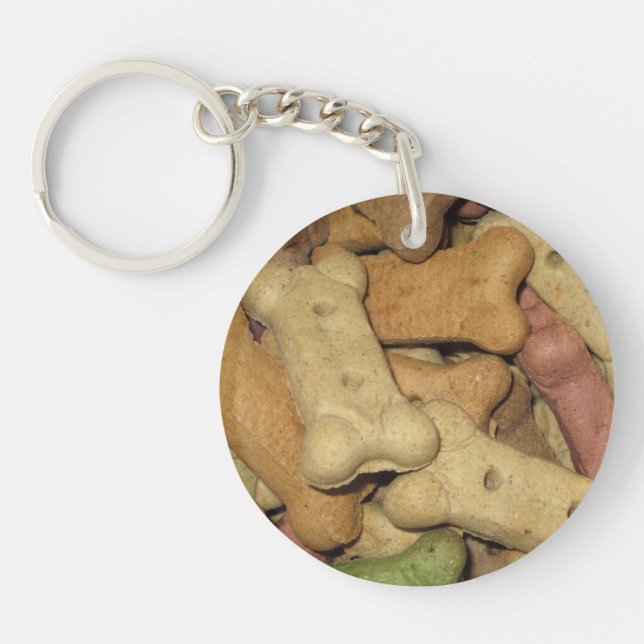 Hunde Leckereien Akryllischer Schlüsselanhänger (Vorderseite)