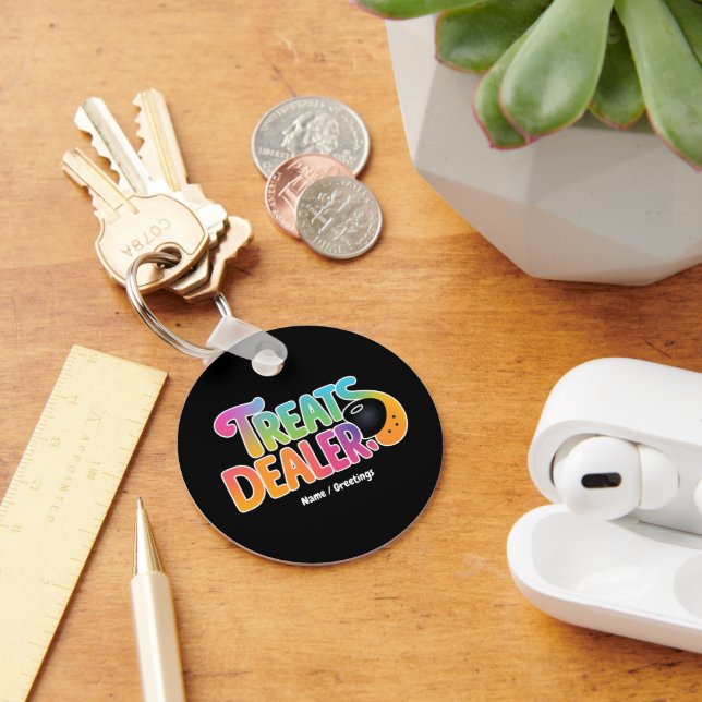 Hunde Leckereien Händler Eigentümer Hund Lover Fun Schlüsselanhänger (Schreibtisch)