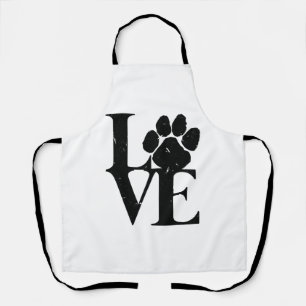 Hunde Liebe Hunde Schürze