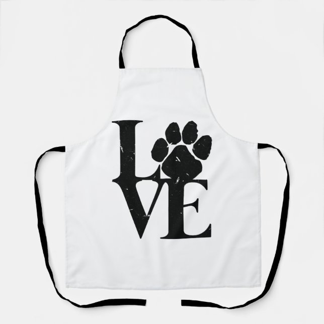 Hunde Liebe Hunde Schürze (Vorderseite)