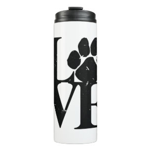 Hunde Liebe Hunde Thermosbecher