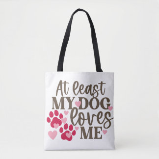 HUNDE LIEBE MICH TASCHE