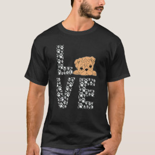Hunde Liebe Mops für Männer und Frauen T-Shirt