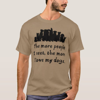 Hunde Liebe T-Shirt