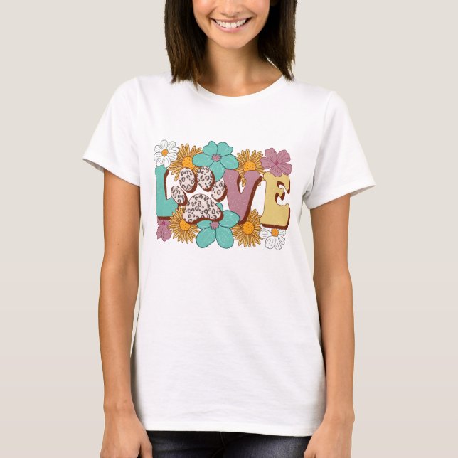 Hunde lieben T - Shirt (Vorderseite)