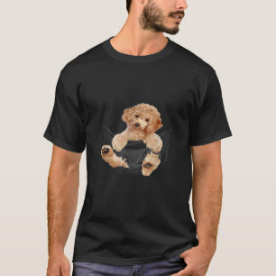 Hunde Liebhaber Geschenke Pudel In Tasche Lustiger T-Shirt