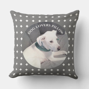 Hunde Liebhaber Kissen Foto Niedlicher Welpen Hund