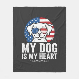 Hunde Liebhaber Mein Hund Ist Mein Herz Fleecedecke