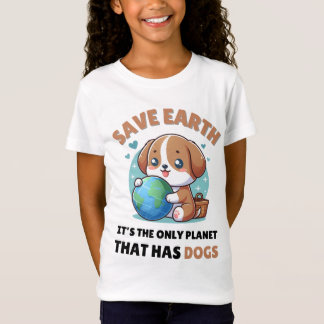 Hunde Liebhaber Rett Earth It's T-Shirt