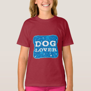 Hunde-Liebhaber-Schild T-Shirt