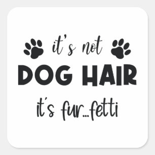 Hunde-Lover-Geschenke, Funny-Hund-Mama Quadratischer Aufkleber