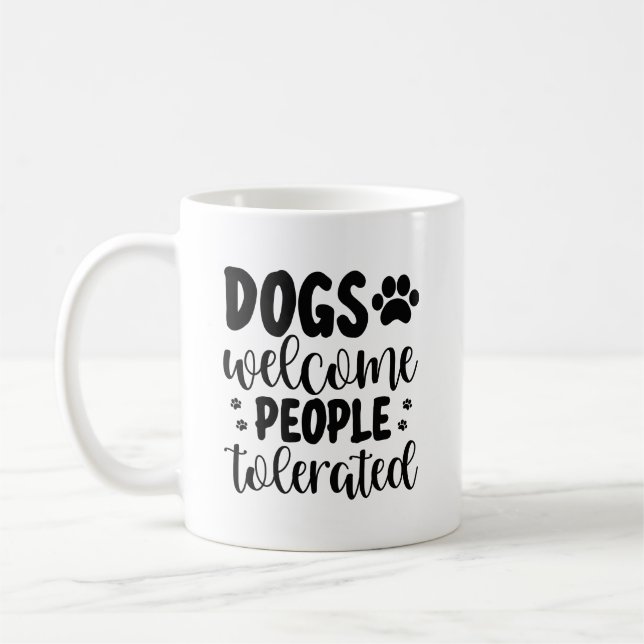 Hunde Lover Kaffee Tasse | Funny Dog Tasse | (Links)
