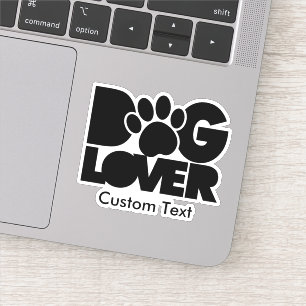 Hunde-Lover-Logo-Aufkleber Aufkleber